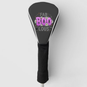 Fab Boo Lous Halloween Ghost Design_1 Golf Head Cover