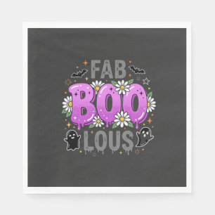 Fab Boo Lous Halloween Ghost Design_1 Napkin