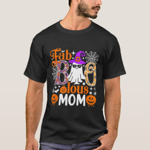 Fab Boo Lous Mum Funny Halloween Family Matching  T-Shirt