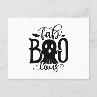 Fab Boo Lous Postcard