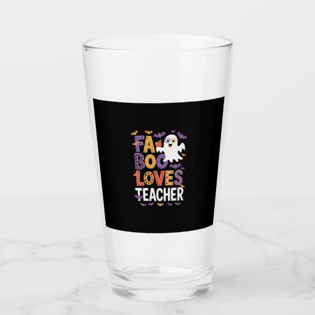 Fab Boo Lous Retro Halloween Glass (Front)