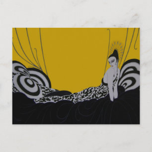 Fab Fashion Plate ~ Postcard