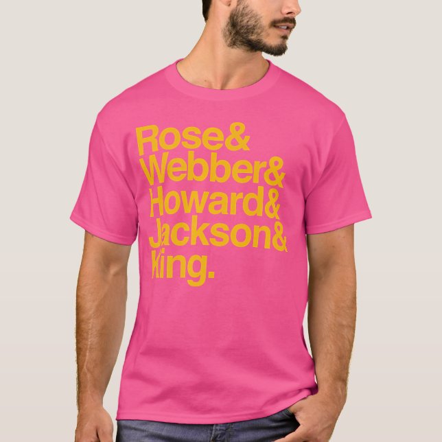 Fab Five Players T-Shirt (Front)