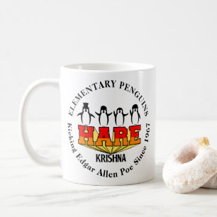 Fab Four Elementary Penguins Coffee Mug
