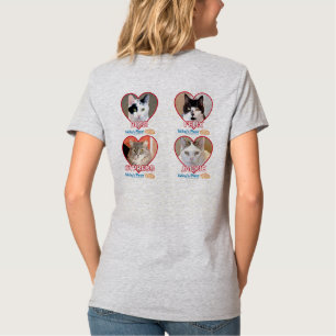 Fab Four Tee - Felix, Jackie, Cypress, and Rose