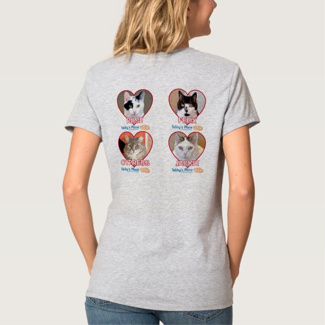 Fab Four Tee - Felix, Jackie, Cypress, and Rose (Back)