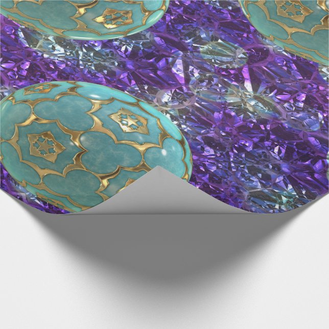 Fabegette Ball Delight Wrapping Paper (Corner)