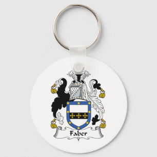 Faber Family Crest Key Ring