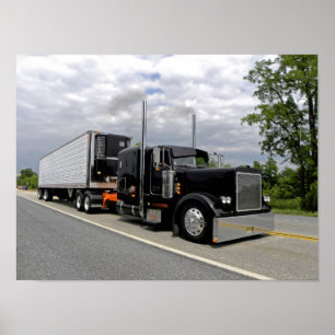 Faber's Peterbilt 379 Poster