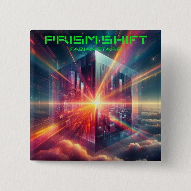 Fabian Prism Shift Fan Button  (Front)