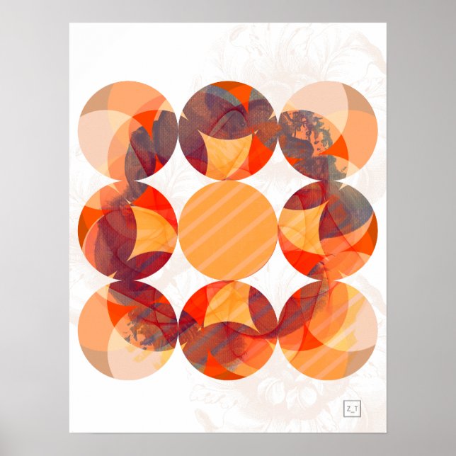 Fable 11 Abstract Art Print (Front)