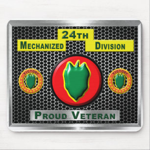 Fabled 24th Mechanised Infantry Division Mouse Mat