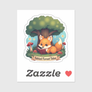 Fabled Forest Tales - Cute Fox Sticker