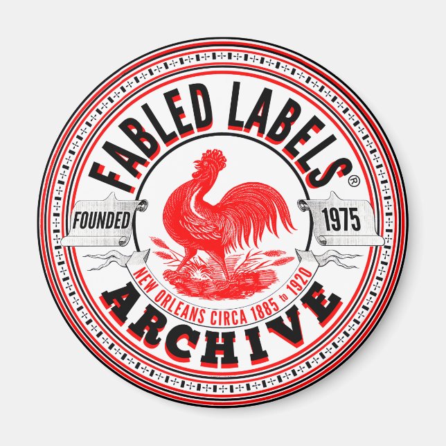 Fabled Labels Archive Magnet (Front)