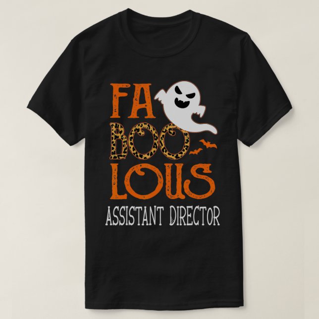faboolous Assistant Director on Halloween Party Fu T-Shirt (Design Front)