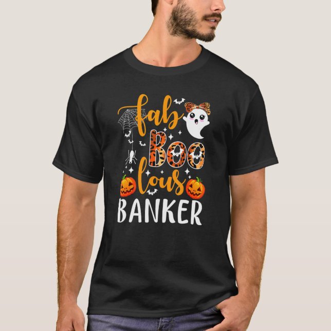 Faboolous Banker Loan Officer Halloween Costume Ba T-Shirt (Front)