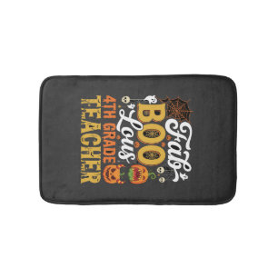 Faboolous Halloween 4th Grade Teacher Bath Mat