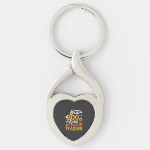 Faboolous Halloween 4th Grade Teacher Key Ring