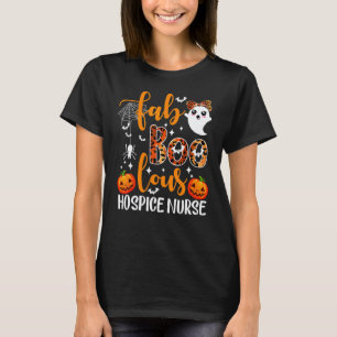 Faboolous Hospice Nurse Hospice Nurse Squad Hallow T-Shirt