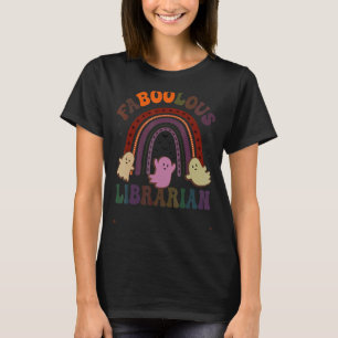 FABOOLOUS LIBRARIAN Costume This Is My Scary Vibes T-Shirt