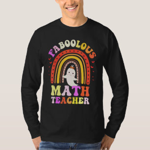 Faboolous MATH TEACHER Costume This Is My Spooky 1 T-Shirt