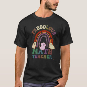 FaBOOlous MATH TEACHER Costume This Is My Spooky  T-Shirt