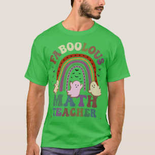 FaBOOlous MATH TEACHER Costume This Is My Spooky  T-Shirt