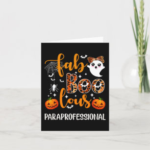 Faboolous Paraprofessional Fun Para Squad Happy Ha Card
