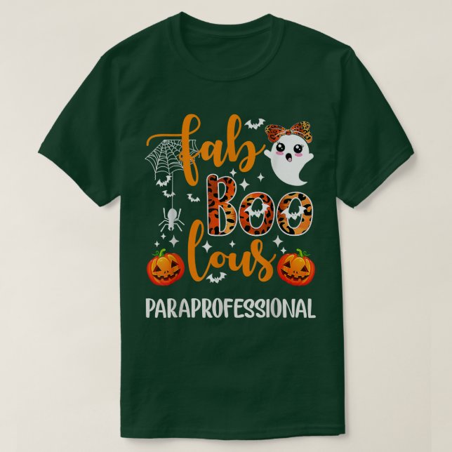 Faboolous Paraprofessional Funny Para Squad Happy  T-Shirt (Design Front)