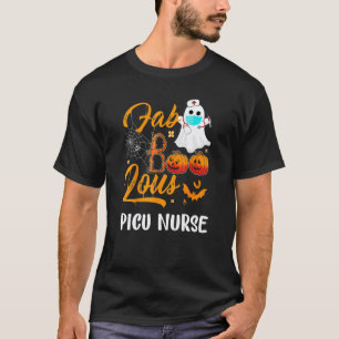 Faboolous Picu Nurse Halloween Costume Paediatrics T-Shirt