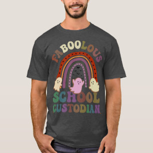 FaBOOlous SCHOOL CUSTODIAN Costume This Is My Spoo T-Shirt