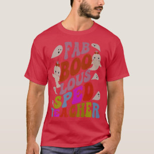Faboolous SPED TEACHER Costume This Is My Spooky P T-Shirt