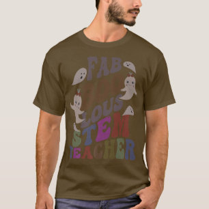 Faboolous STEM TEACHER Costume This Is My Spooky P T-Shirt