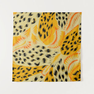 fabric abstract mixed animal skin texture backgrou tapestry