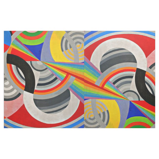 Fabric-Abstract-Robert Delaunay 4 Fabric (Fat Quarter)