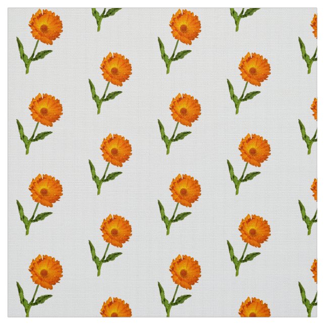 Fabric - Calendula Blossoms (Swatch)