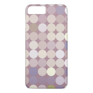 Fabric circles abstract pattern iPhone 8 plus/7 plus case