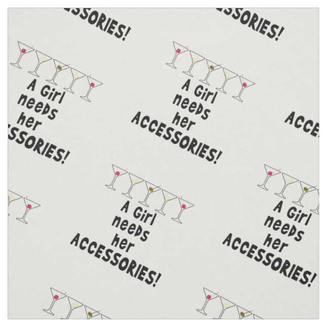 FABRIC - COCKTAIL ACCESSORIES (Swatch)