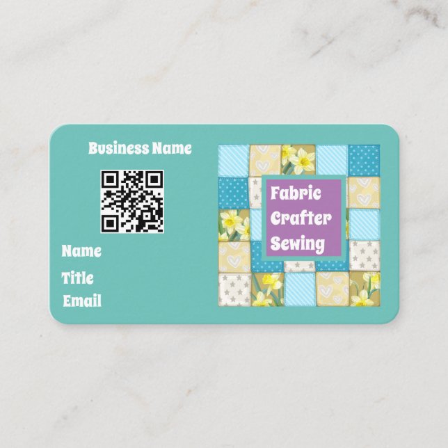 Fabric Crafter Business Card (Front)