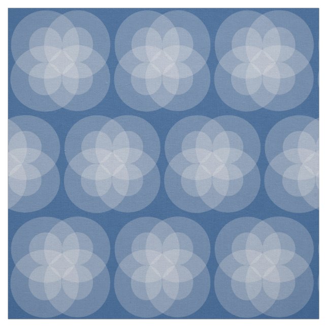 Fabric - Intersecting Circles Staggered (Swatch)
