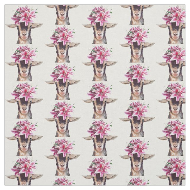 Fabric - Lilly the Goat (Swatch)