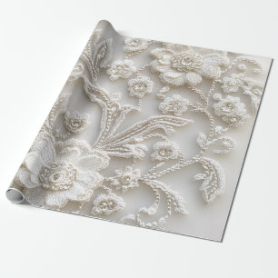 Fabric Look Wrapping Paper