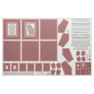 Fabric marsala colour make photo frames 3 sizes