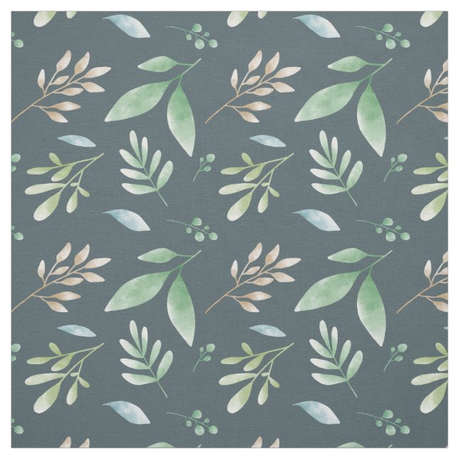Fabric - Multi Coloured Foliage (Swatch)