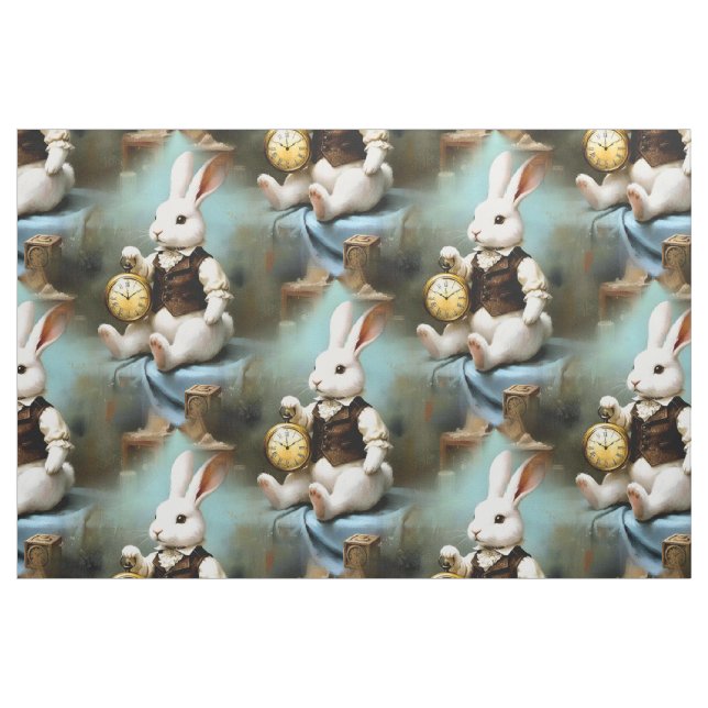 Fabric Panel Storybook Bunny (Fat Quarter)