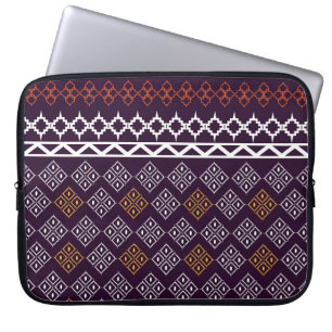 Fabric pattern patterns laptop sleeve