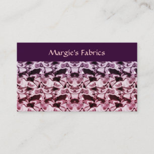 Fabric Store Business Card