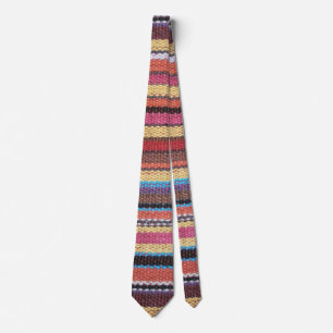 Fabric Stripes Pattern coloured I + your ideas Tie