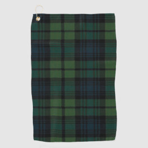 Fabric Tartan Golf Towel