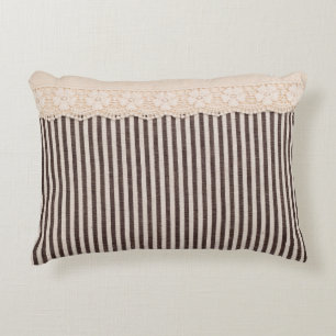 Fabric textile texture and lace for background decorative cushion